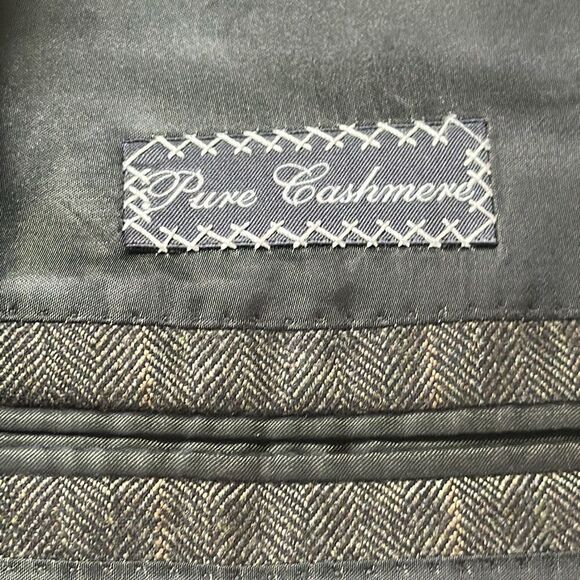 Ermenegildo Zegna Cashmere Blazer Suit Jacket 3 Buttons Size 56L Made in Italy - Picture 7 of 11